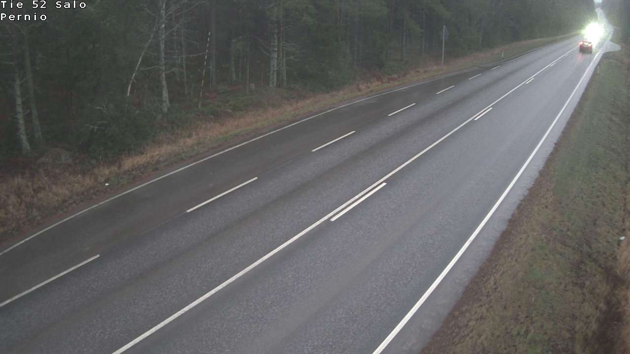 Weather Camera Image Väg 52 Salo, Bjärnå, Salo, Varsinais-Suomi