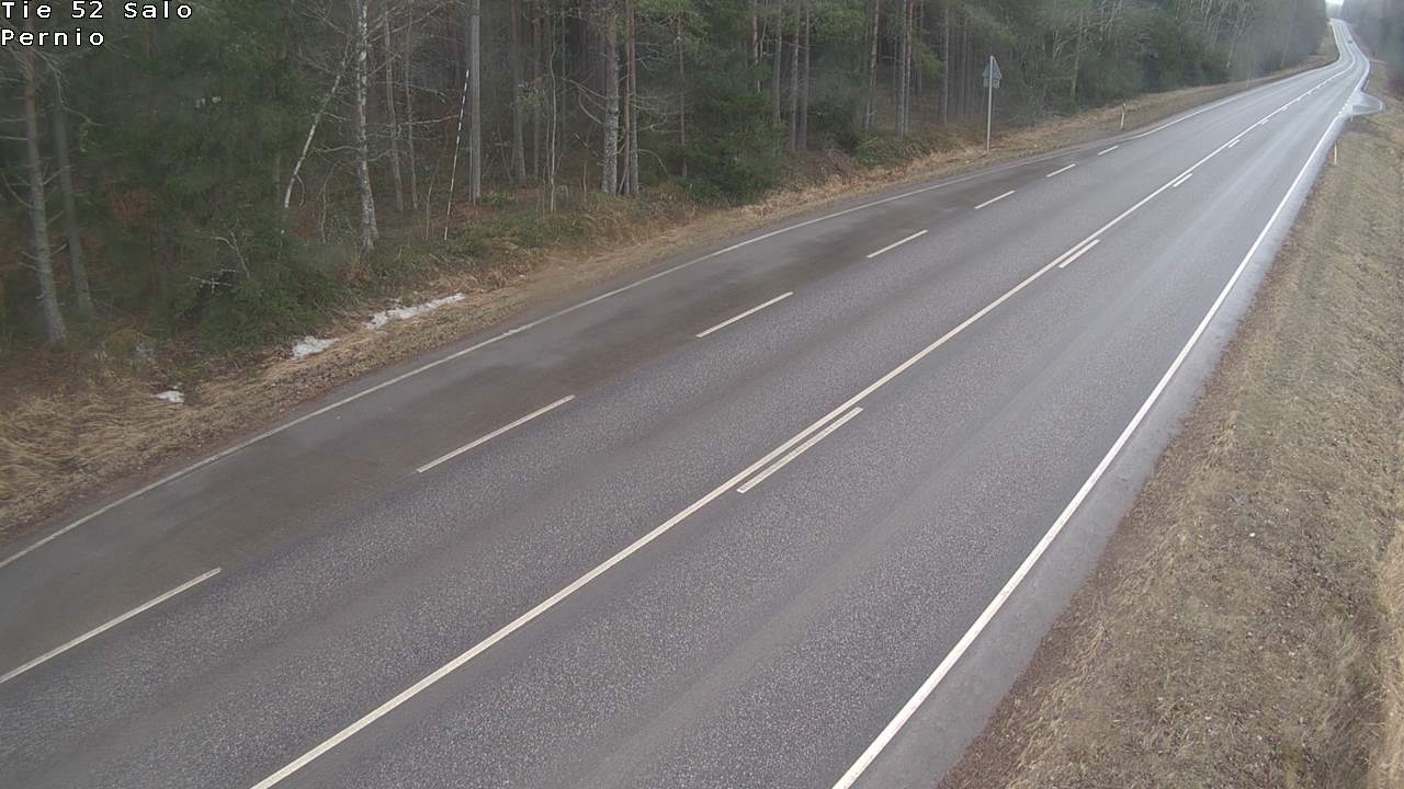 Weather Camera Image Väg 52 Salo, Bjärnå, Salo, Varsinais-Suomi