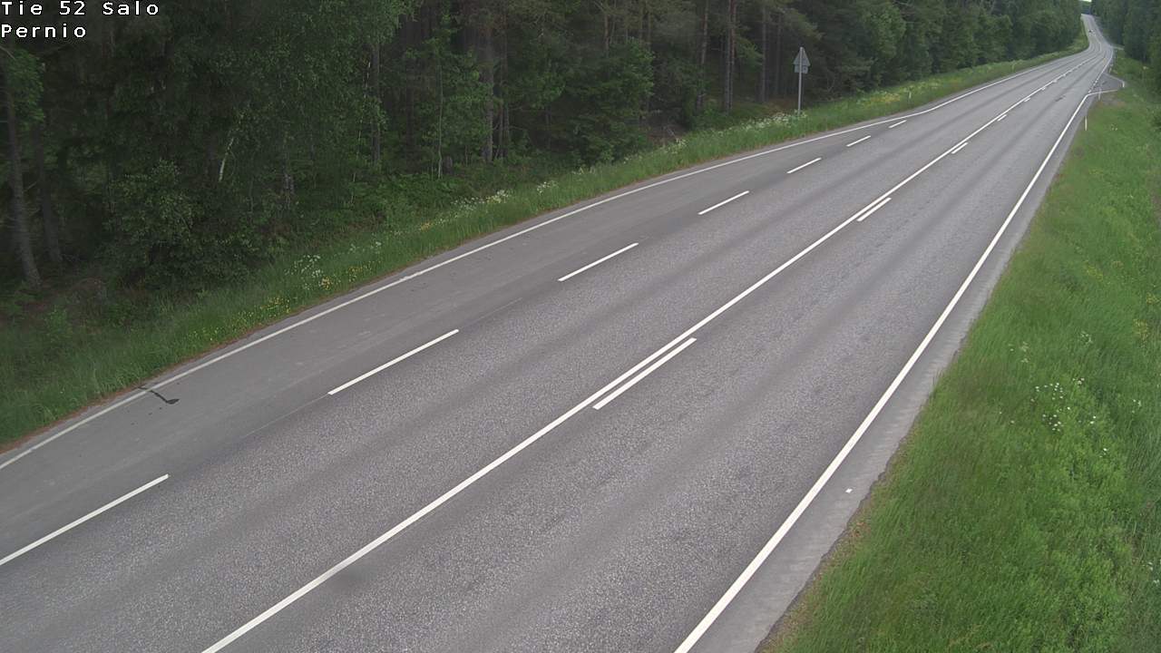 Weather Camera Image Väg 52 Salo, Bjärnå, Salo, Varsinais-Suomi