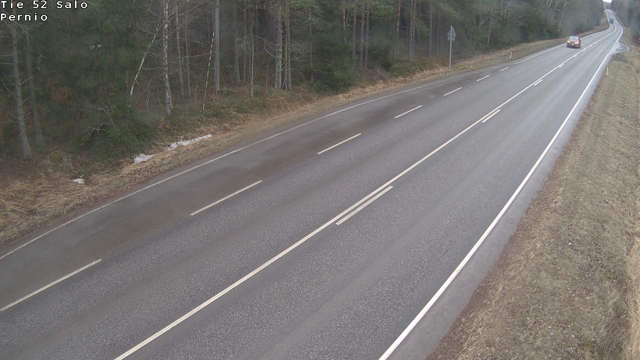 Weather Camera Image Väg 52 Salo, Bjärnå, Salo, Varsinais-Suomi