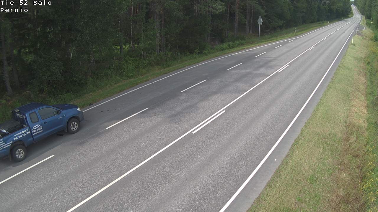 Weather Camera Image Väg 52 Salo, Bjärnå, Salo, Varsinais-Suomi