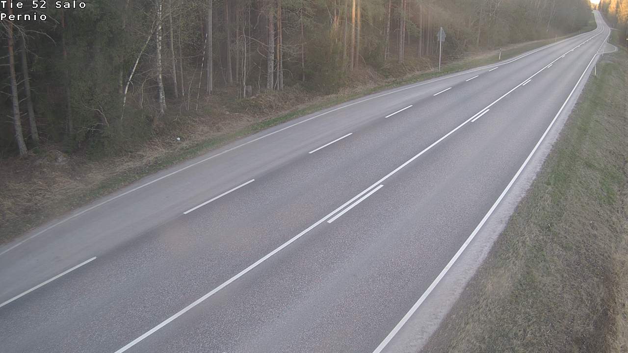 Weather Camera Image Road 52 Salo, Perniö, Salo, Varsinais-Suomi