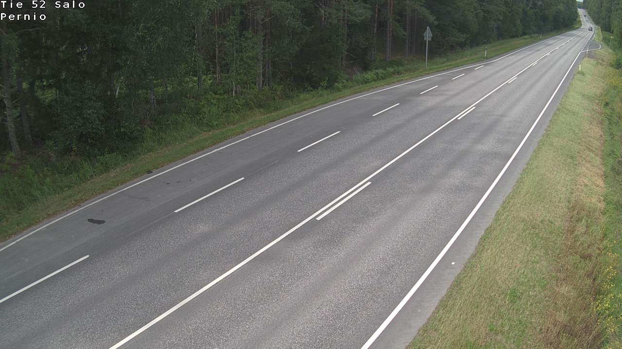 Weather Camera Image Väg 52 Salo, Bjärnå, Salo, Varsinais-Suomi