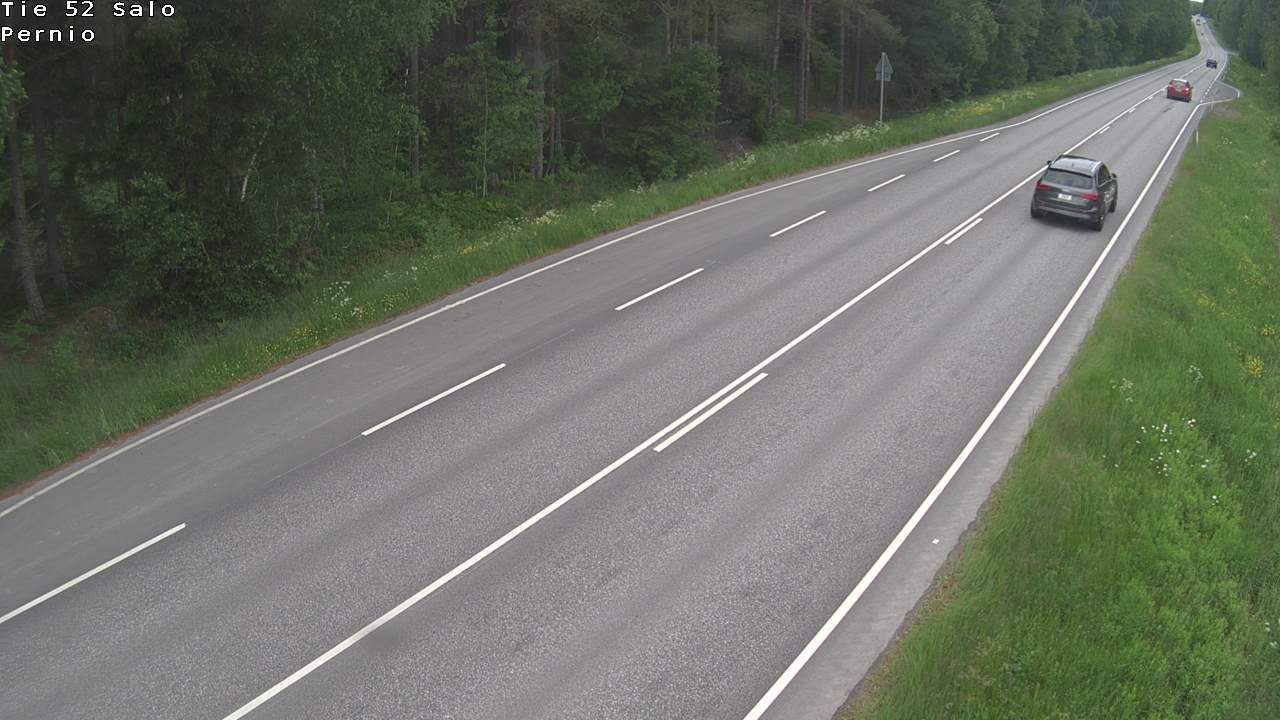 Weather Camera Image Väg 52 Salo, Bjärnå, Salo, Varsinais-Suomi