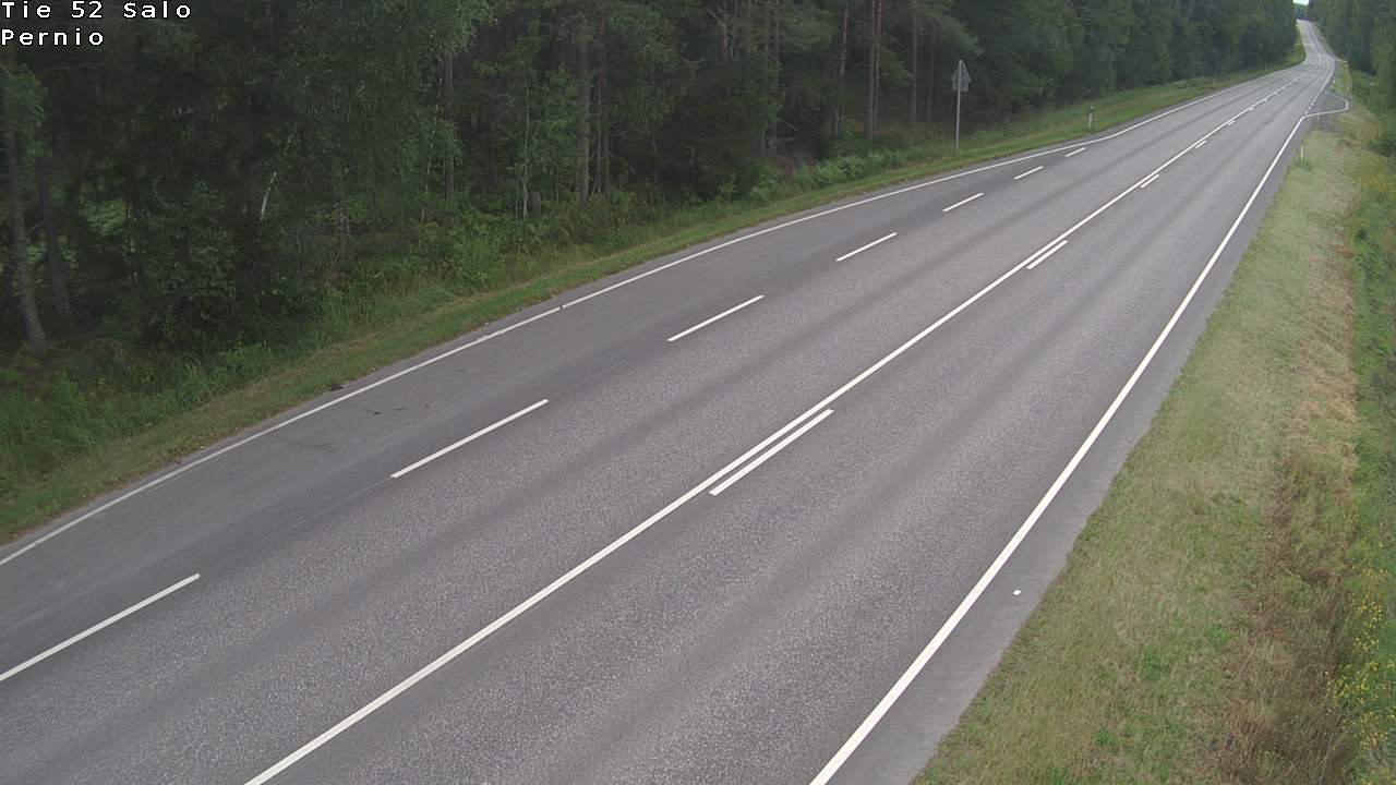 Weather Camera Image Väg 52 Salo, Bjärnå, Salo, Varsinais-Suomi