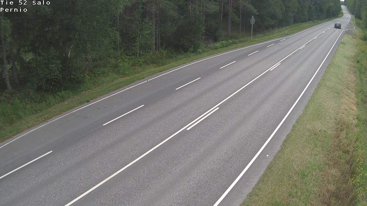 Weather Camera Image Väg 52 Salo, Bjärnå, Salo, Varsinais-Suomi