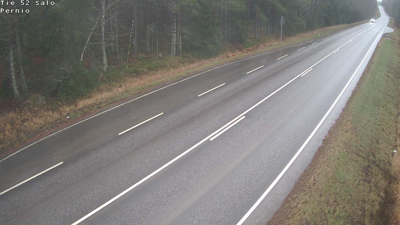 Weather Camera Image Väg 52 Salo, Bjärnå, Salo, Varsinais-Suomi