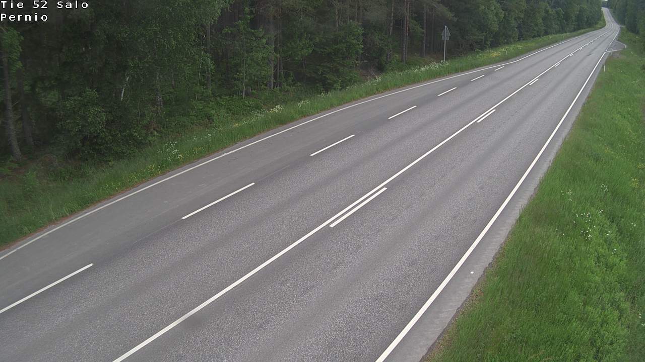Weather Camera Image Väg 52 Salo, Bjärnå, Salo, Varsinais-Suomi
