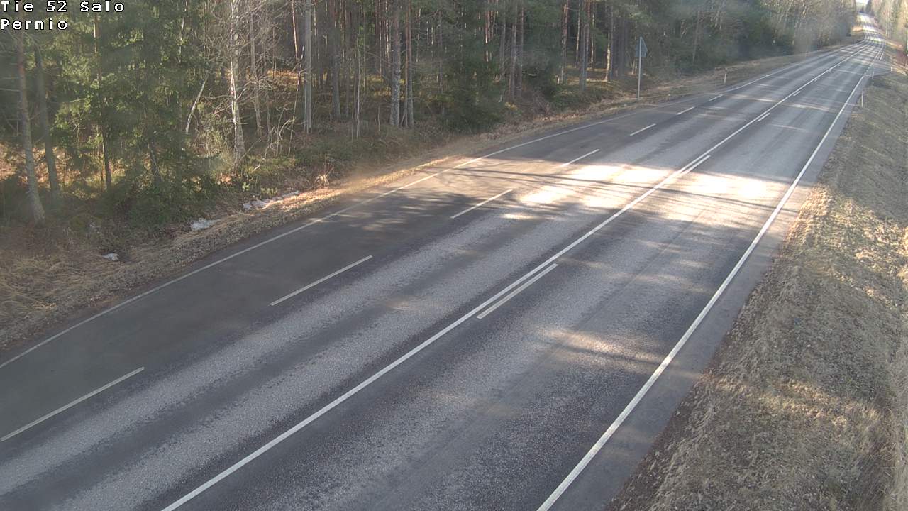 Weather Camera Image Väg 52 Salo, Bjärnå, Salo, Varsinais-Suomi