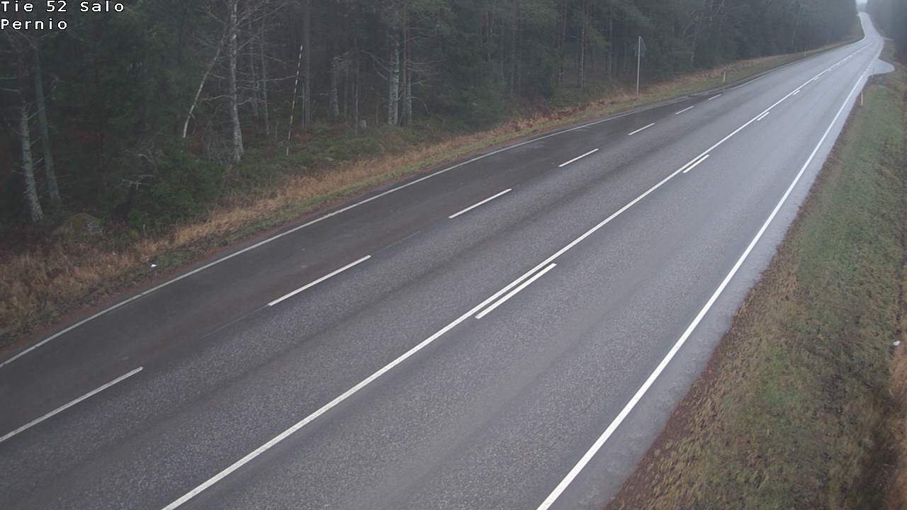 Weather Camera Image Väg 52 Salo, Bjärnå, Salo, Varsinais-Suomi