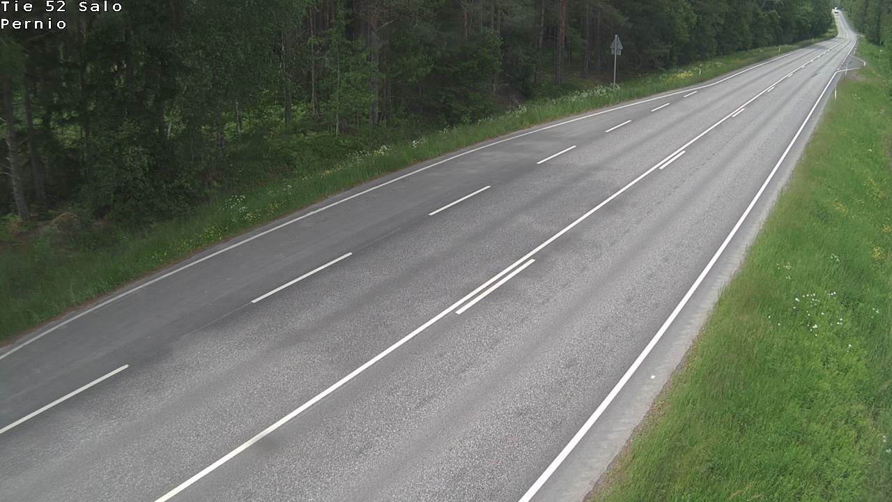 Weather Camera Image Väg 52 Salo, Bjärnå, Salo, Varsinais-Suomi