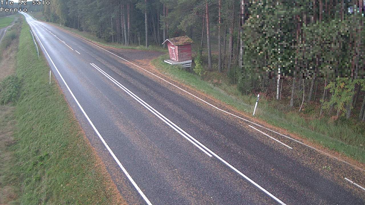Weather Camera Image Väg 52 Salo, Bjärnå, Salo, Varsinais-Suomi