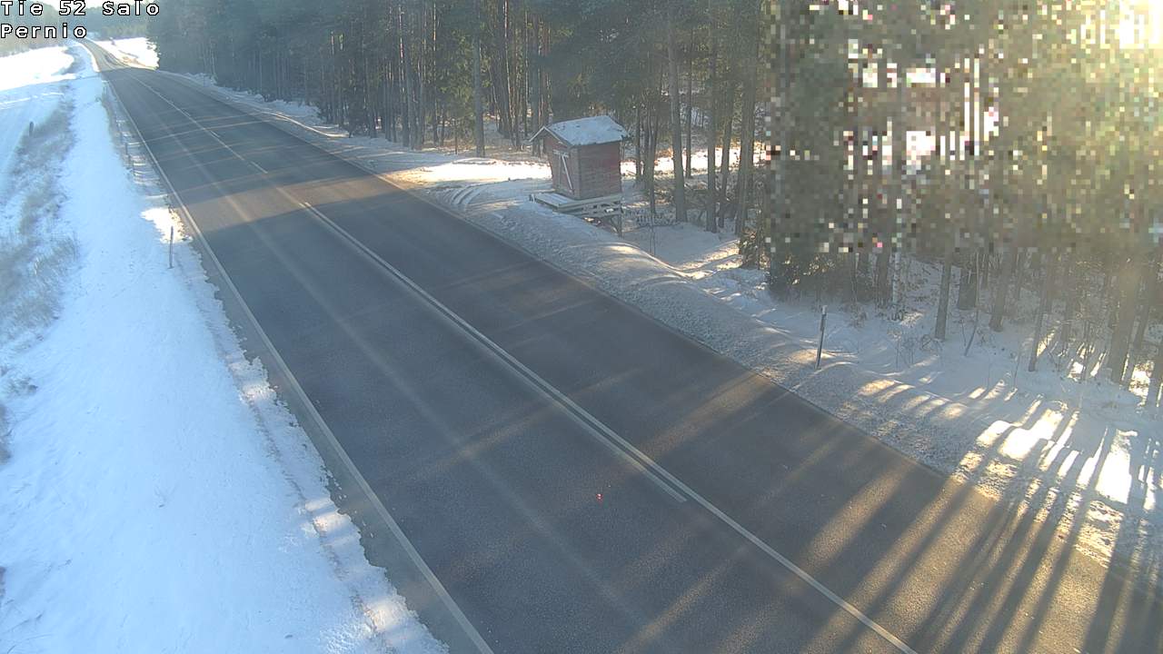 Weather Camera Image Väg 52 Salo, Bjärnå, Salo, Varsinais-Suomi