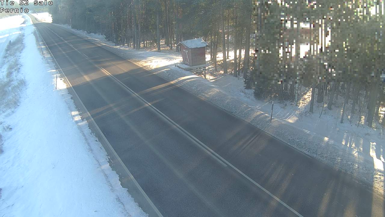 Weather Camera Image Väg 52 Salo, Bjärnå, Salo, Varsinais-Suomi