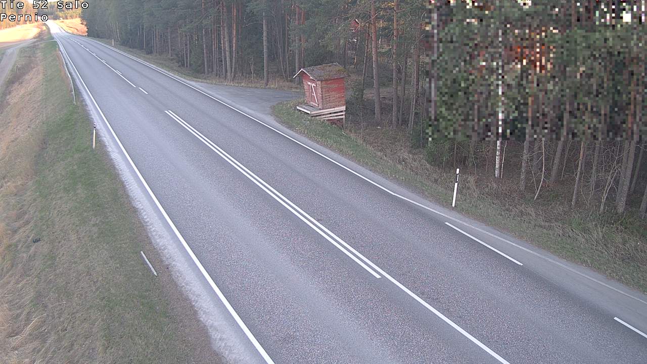 Weather Camera Image Väg 52 Salo, Bjärnå, Salo, Varsinais-Suomi