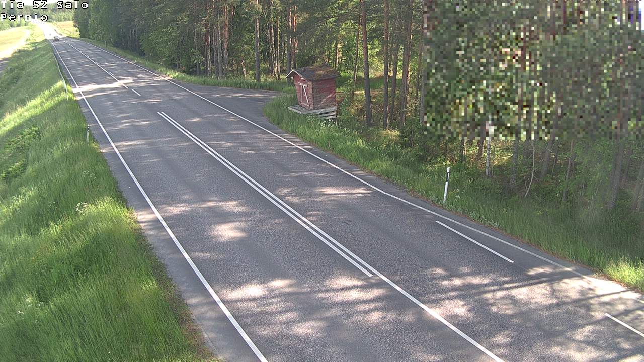 Weather Camera Image Väg 52 Salo, Bjärnå, Salo, Varsinais-Suomi