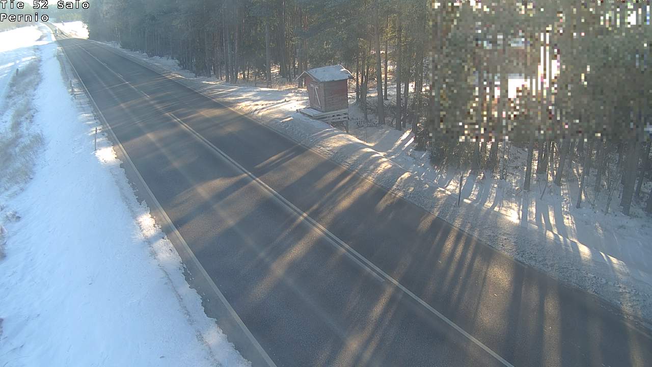Weather Camera Image Väg 52 Salo, Bjärnå, Salo, Varsinais-Suomi
