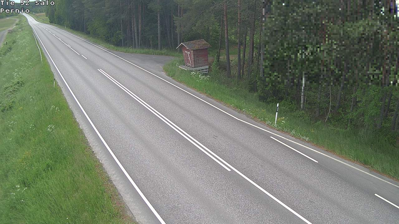 Weather Camera Image Väg 52 Salo, Bjärnå, Salo, Varsinais-Suomi