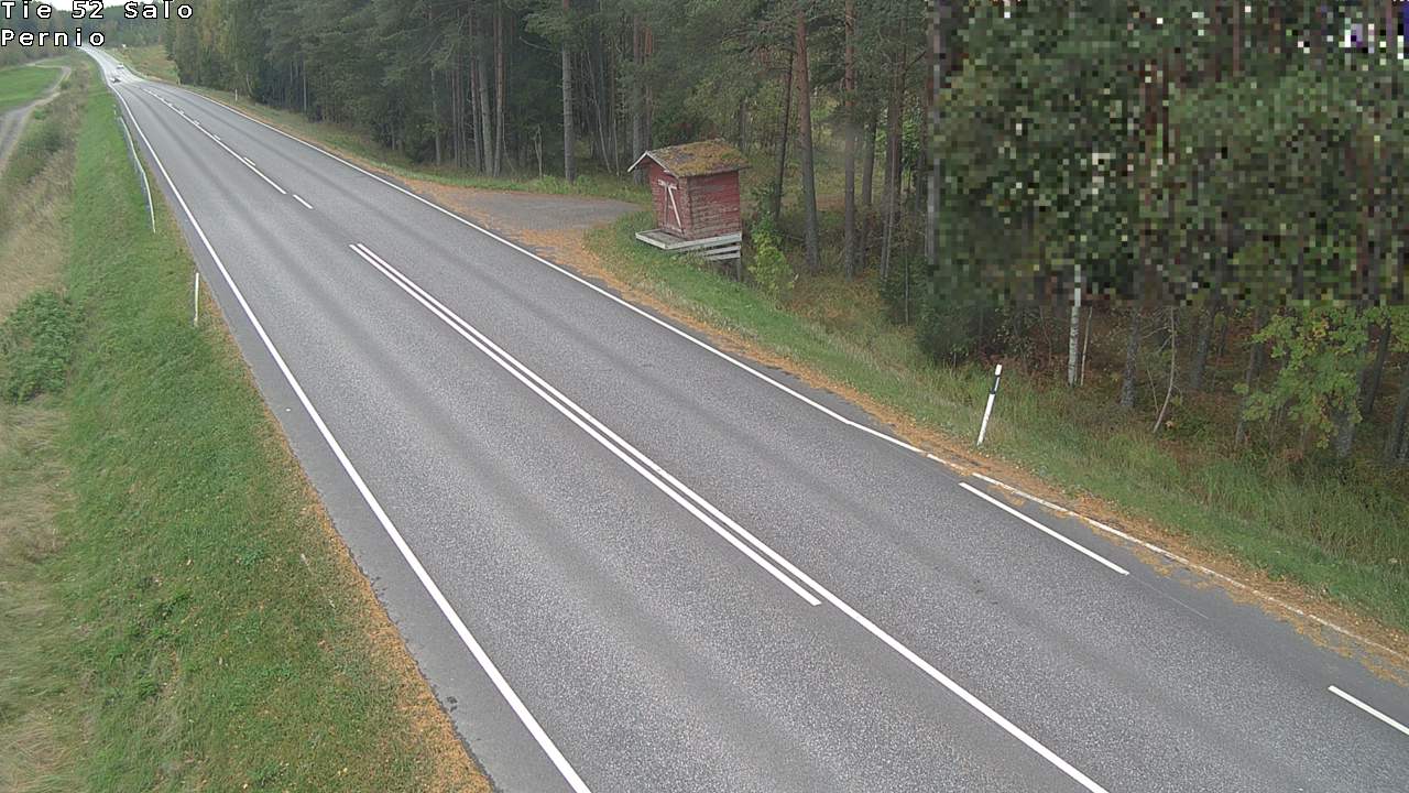 Weather Camera Image Road 52 Salo, Perniö, Salo, Varsinais-Suomi