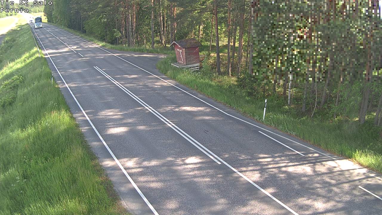 Weather Camera Image Väg 52 Salo, Bjärnå, Salo, Varsinais-Suomi