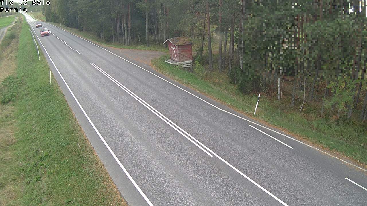 Weather Camera Image Väg 52 Salo, Bjärnå, Salo, Varsinais-Suomi
