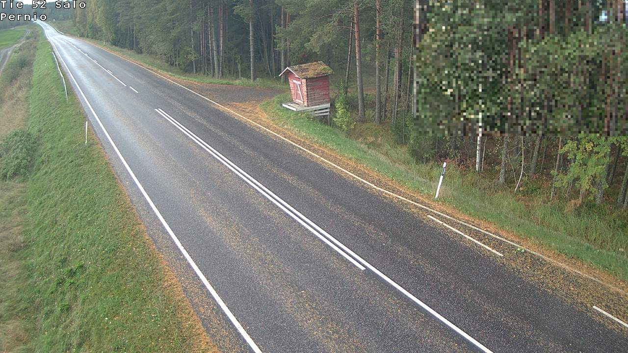 Weather Camera Image Väg 52 Salo, Bjärnå, Salo, Varsinais-Suomi