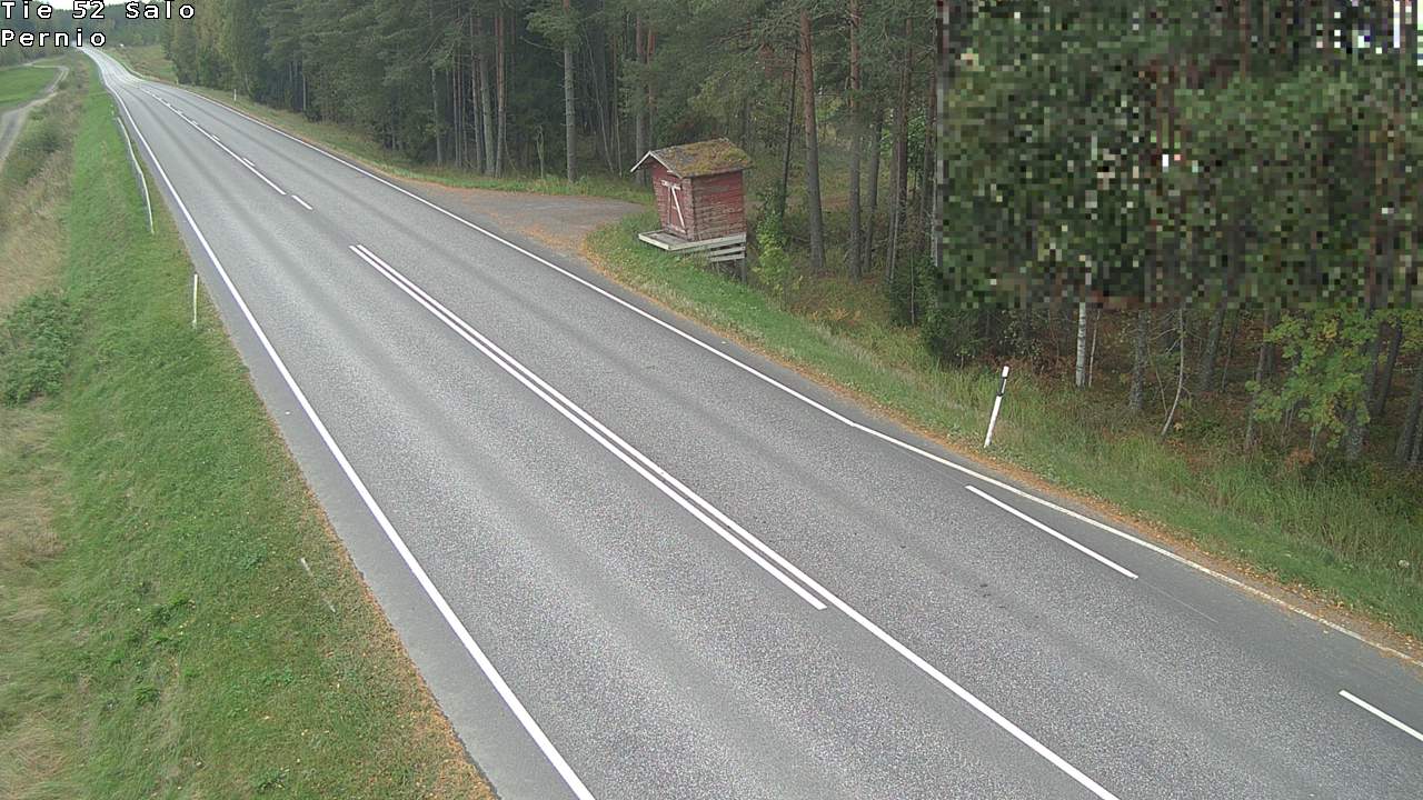 Weather Camera Image Väg 52 Salo, Bjärnå, Salo, Varsinais-Suomi
