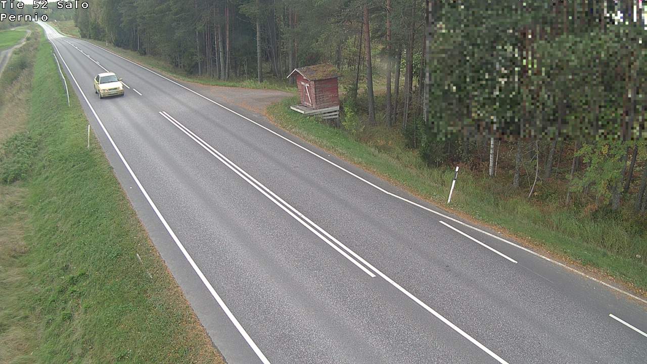 Weather Camera Image Väg 52 Salo, Bjärnå, Salo, Varsinais-Suomi