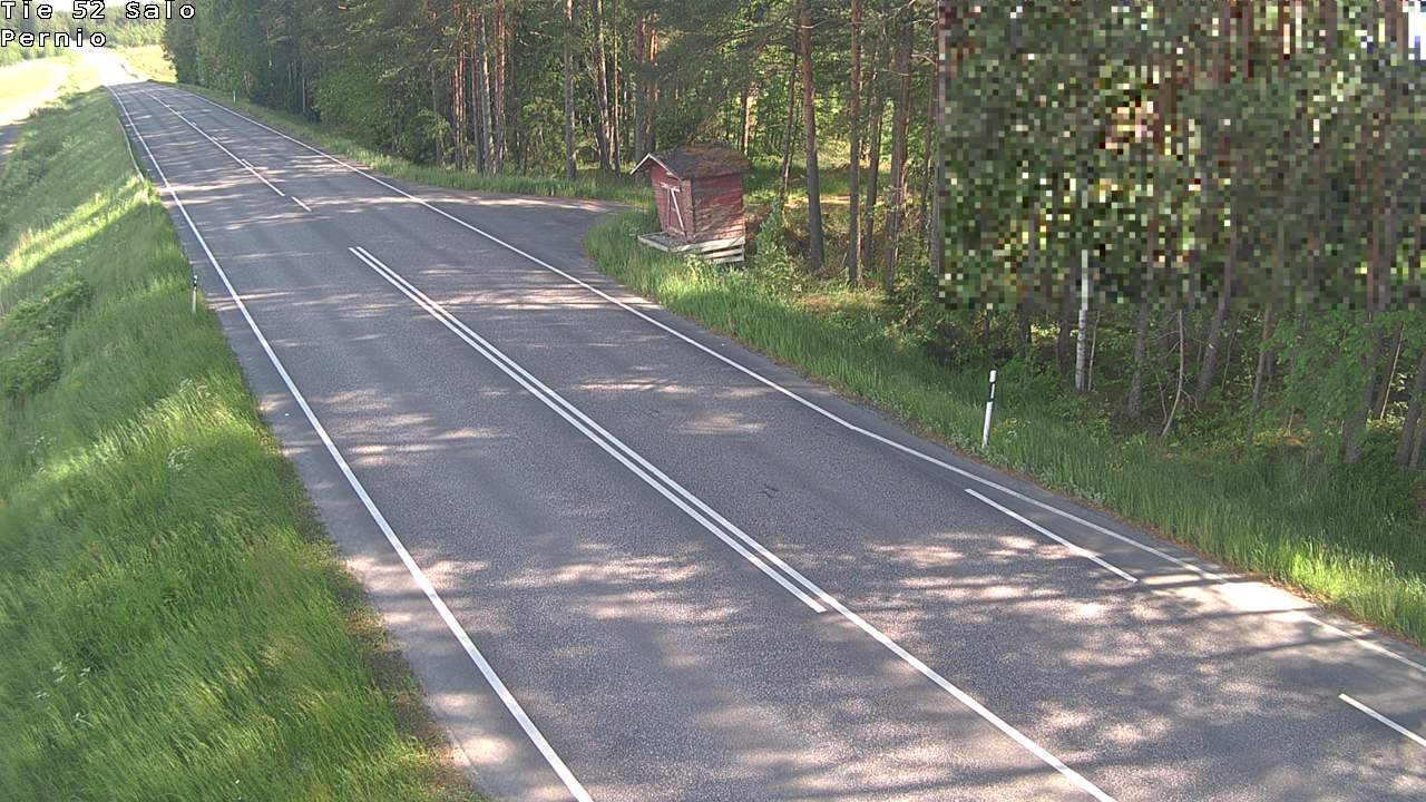 Weather Camera Image Väg 52 Salo, Bjärnå, Salo, Varsinais-Suomi