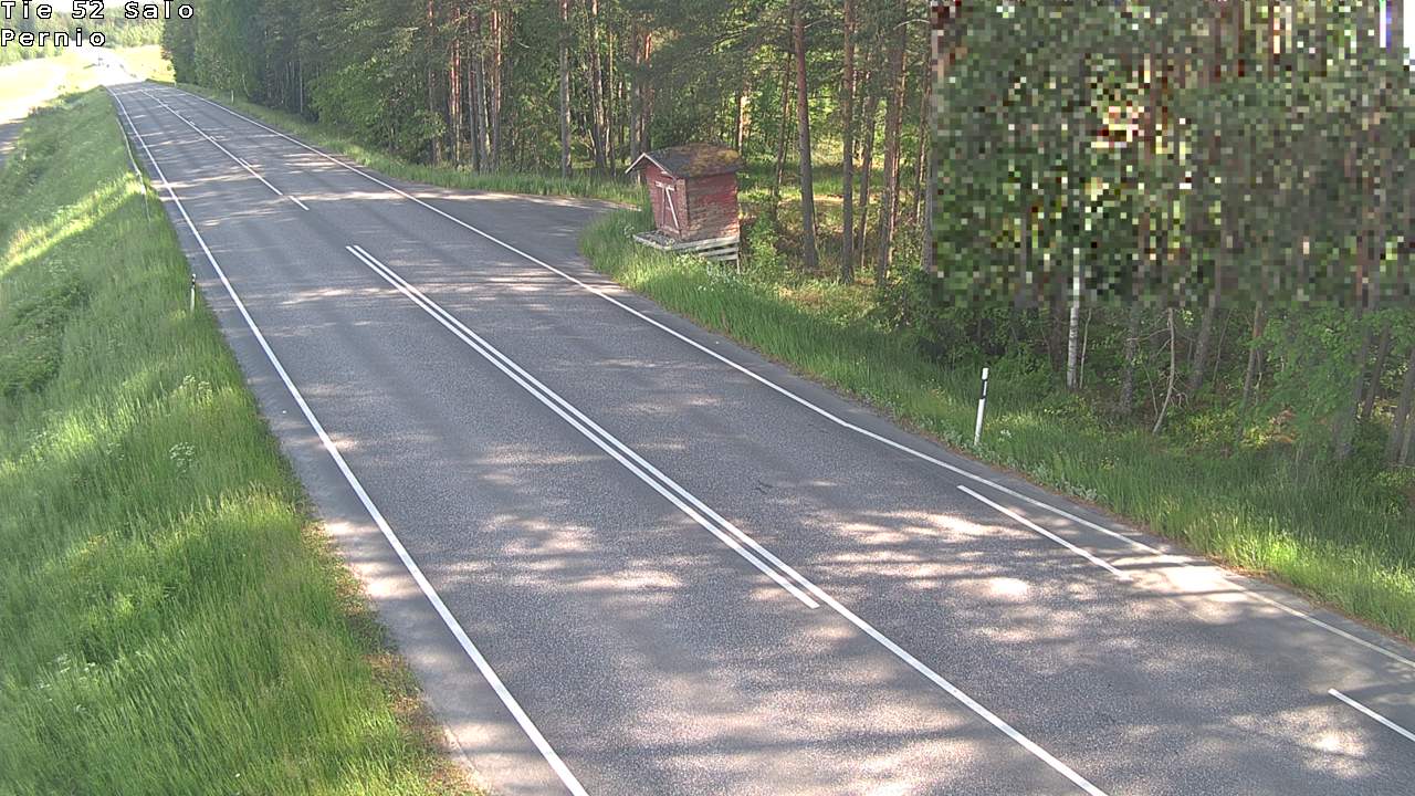 Weather Camera Image Väg 52 Salo, Bjärnå, Salo, Varsinais-Suomi