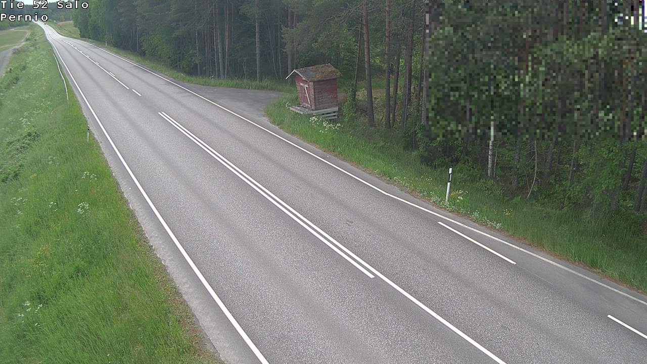Weather Camera Image Väg 52 Salo, Bjärnå, Salo, Varsinais-Suomi