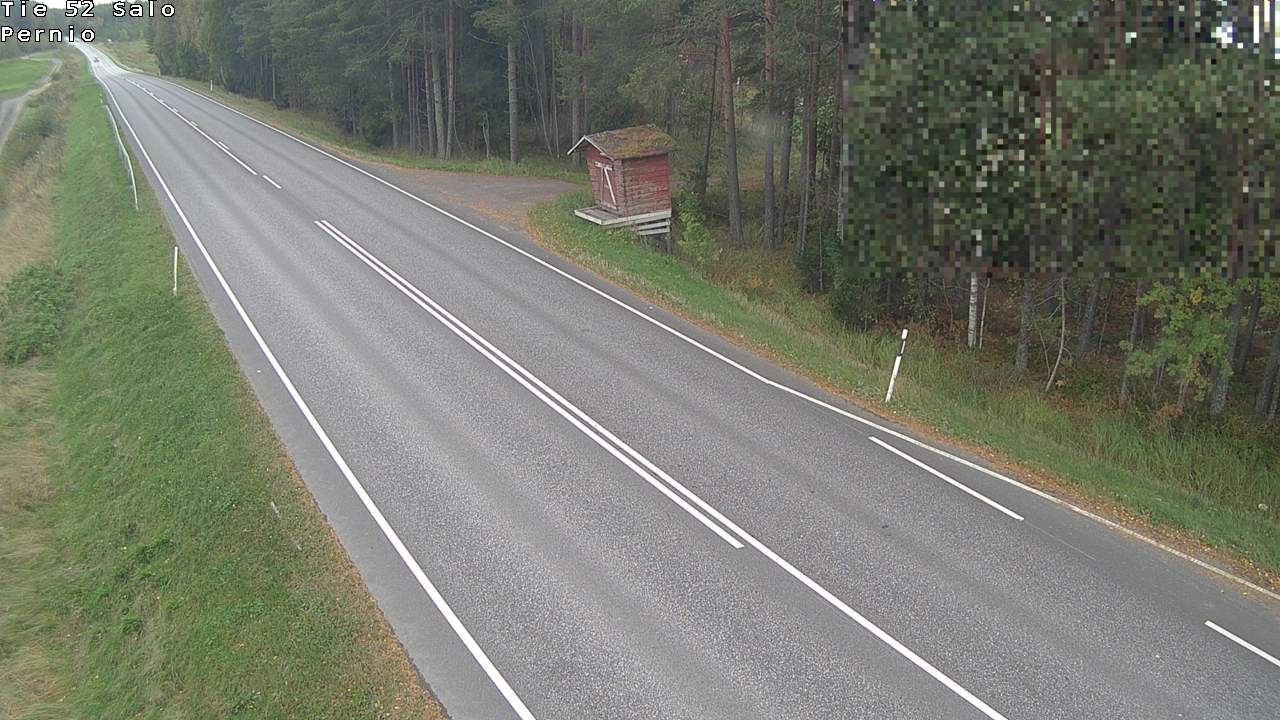 Weather Camera Image Väg 52 Salo, Bjärnå, Salo, Varsinais-Suomi