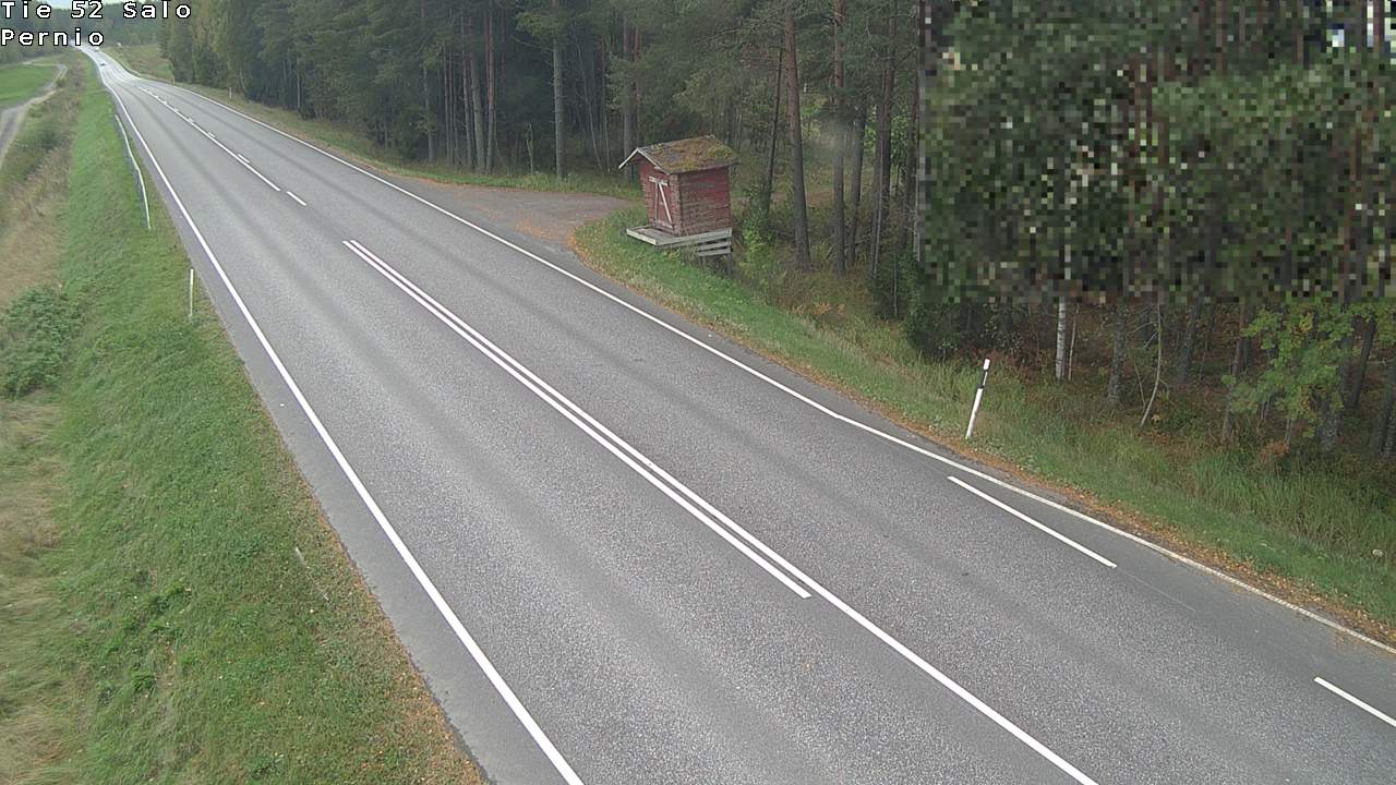 Weather Camera Image Väg 52 Salo, Bjärnå, Salo, Varsinais-Suomi