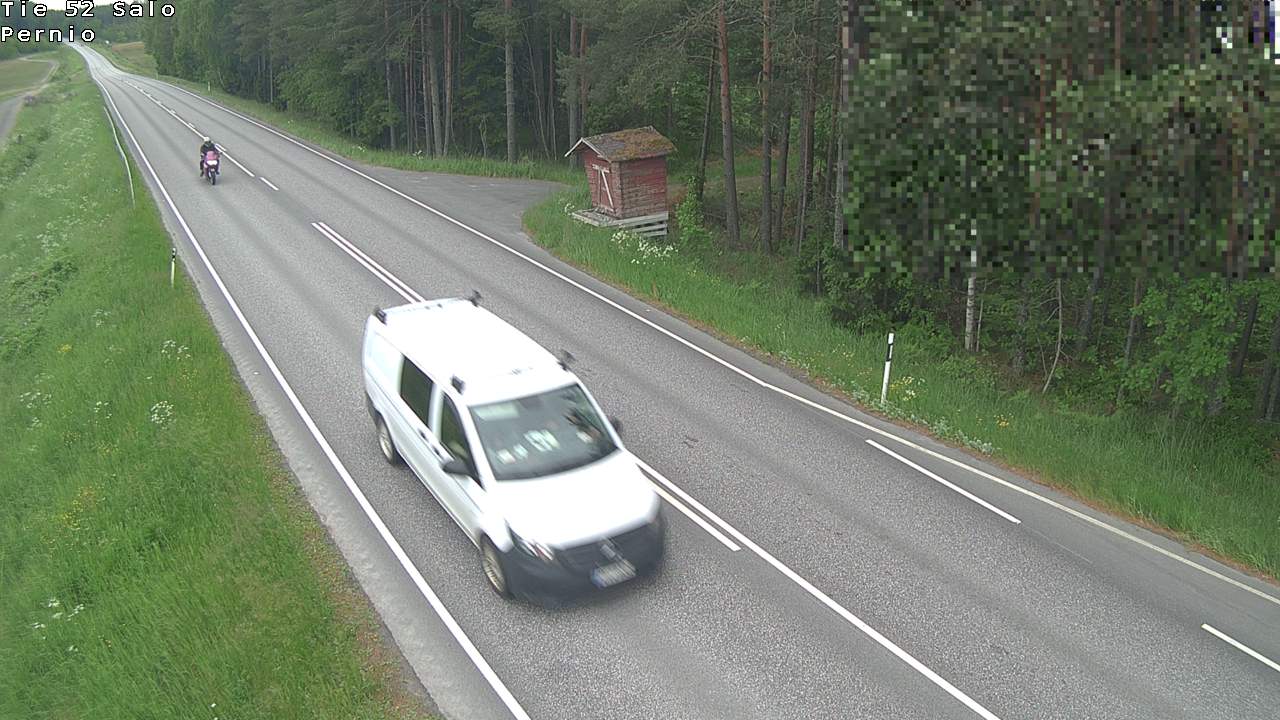 Weather Camera Image Väg 52 Salo, Bjärnå, Salo, Varsinais-Suomi