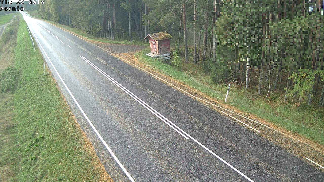 Weather Camera Image Väg 52 Salo, Bjärnå, Salo, Varsinais-Suomi