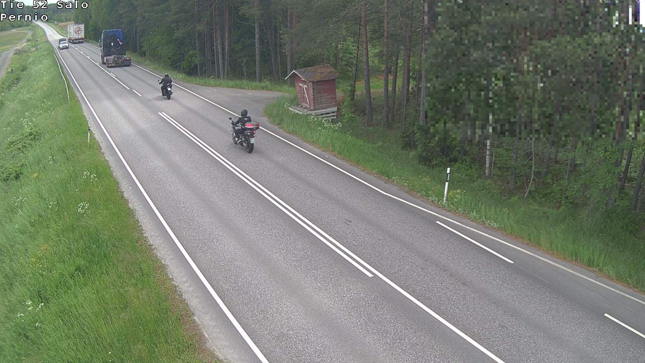 Weather Camera Image Väg 52 Salo, Bjärnå, Salo, Varsinais-Suomi