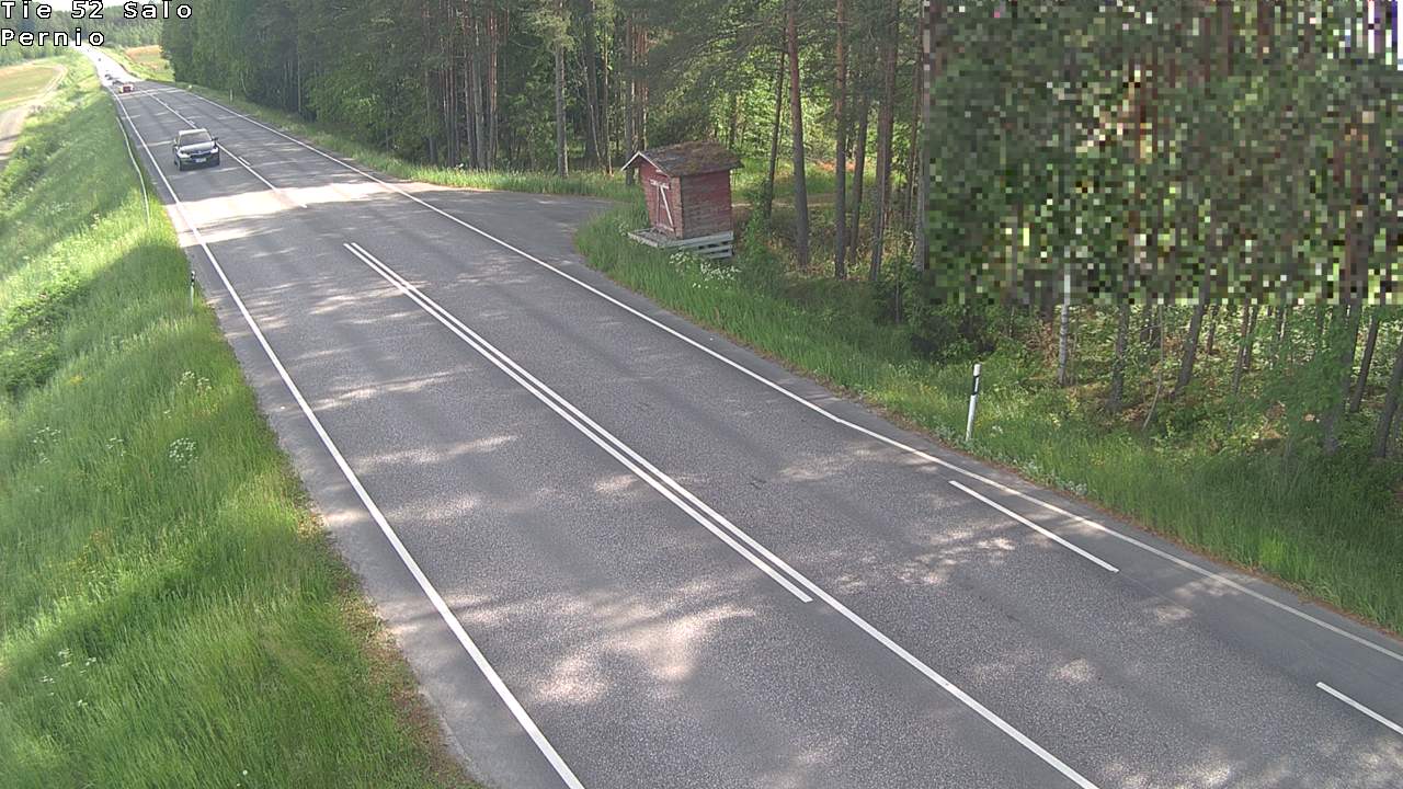 Weather Camera Image Väg 52 Salo, Bjärnå, Salo, Varsinais-Suomi