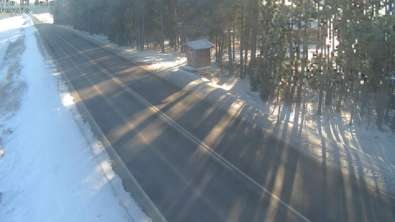 Weather Camera Image Väg 52 Salo, Bjärnå, Salo, Varsinais-Suomi