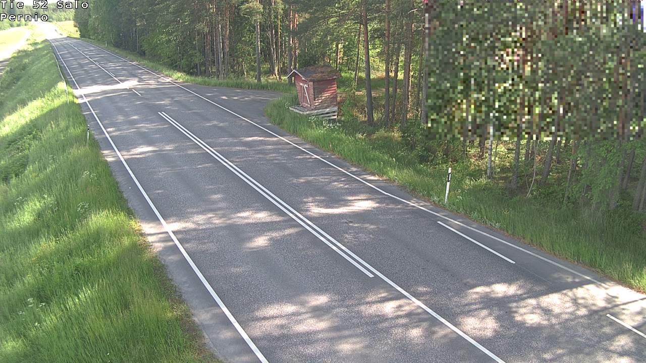 Weather Camera Image Väg 52 Salo, Bjärnå, Salo, Varsinais-Suomi