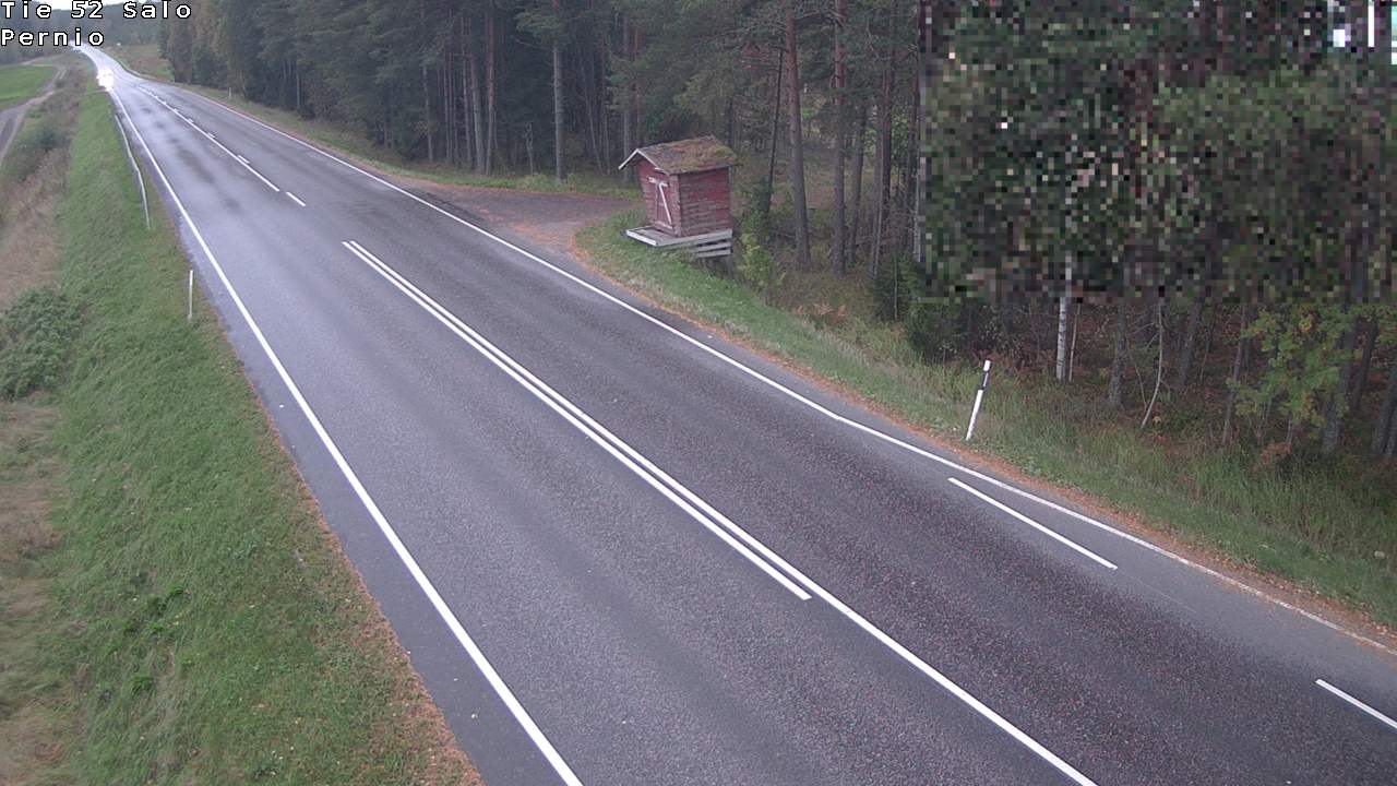 Weather Camera Image Väg 52 Salo, Bjärnå, Salo, Varsinais-Suomi