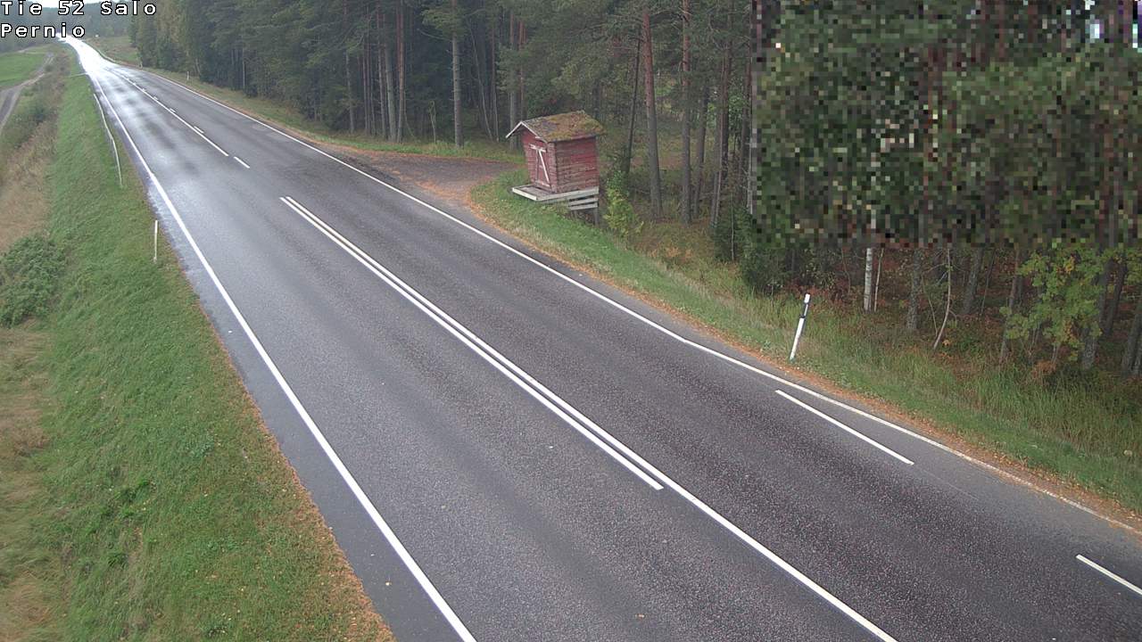 Weather Camera Image Väg 52 Salo, Bjärnå, Salo, Varsinais-Suomi