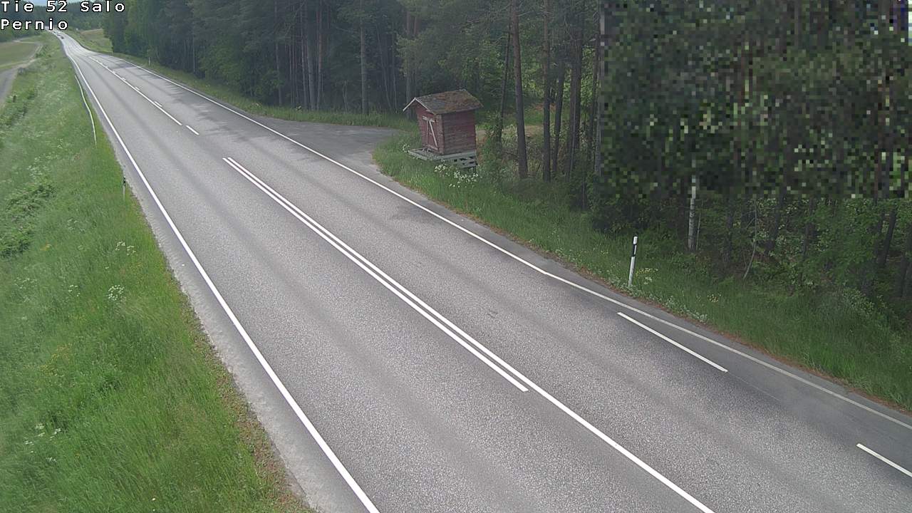 Weather Camera Image Väg 52 Salo, Bjärnå, Salo, Varsinais-Suomi