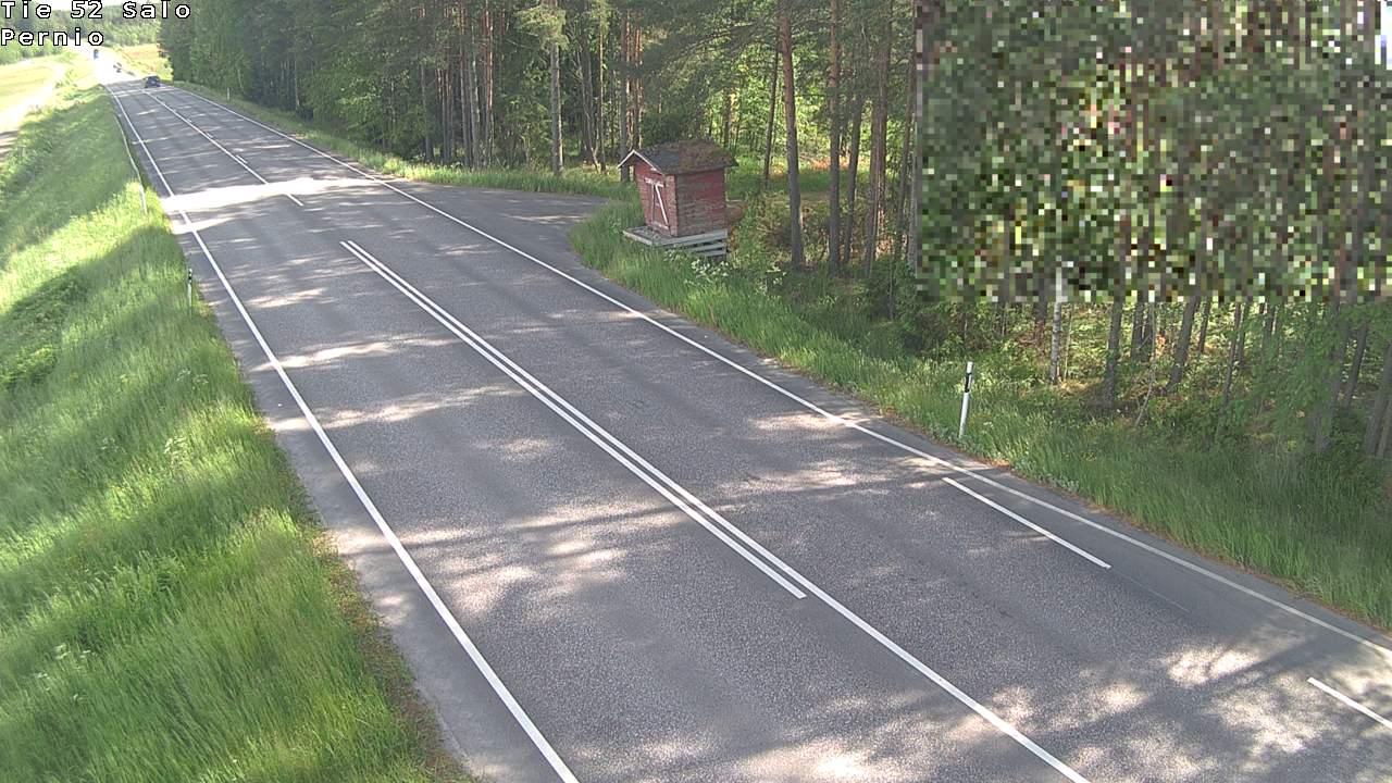 Weather Camera Image Väg 52 Salo, Bjärnå, Salo, Varsinais-Suomi