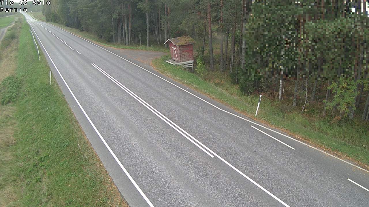 Weather Camera Image Väg 52 Salo, Bjärnå, Salo, Varsinais-Suomi