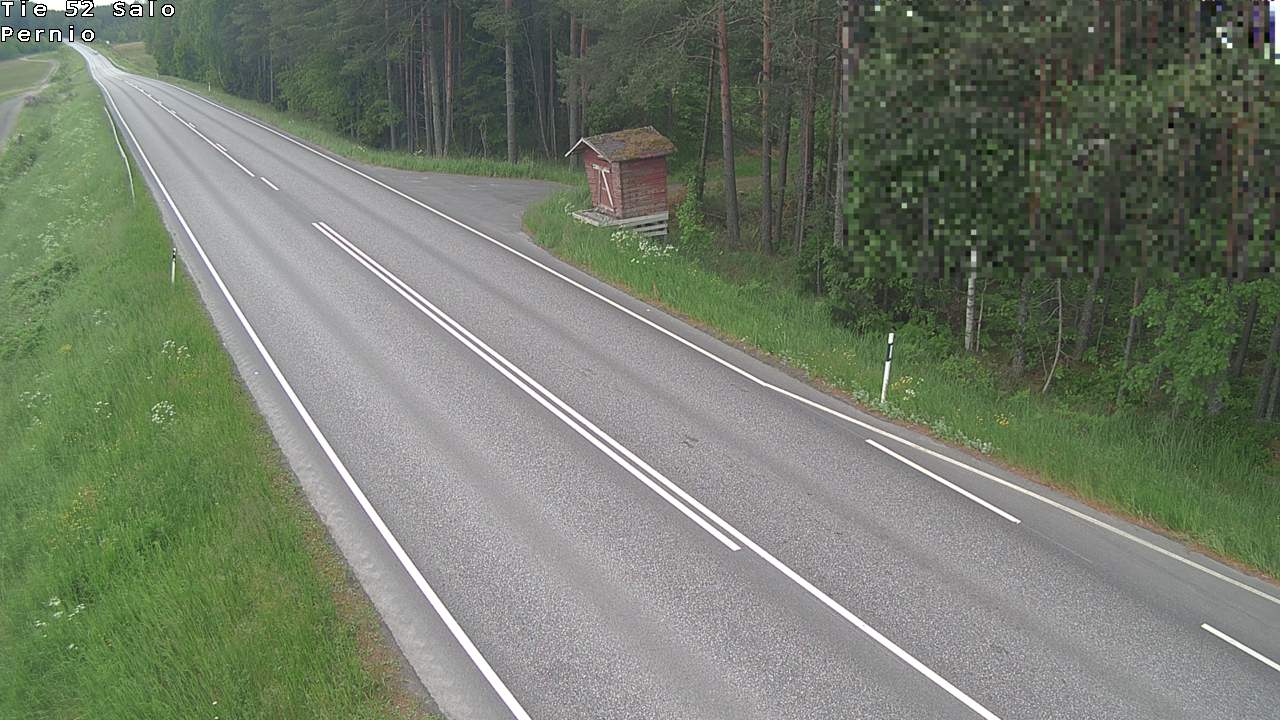 Weather Camera Image Väg 52 Salo, Bjärnå, Salo, Varsinais-Suomi
