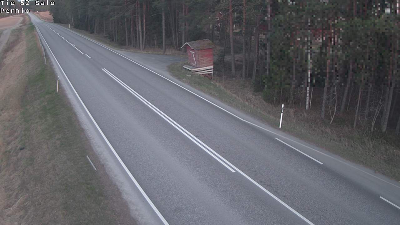 Weather Camera Image Väg 52 Salo, Bjärnå, Salo, Varsinais-Suomi