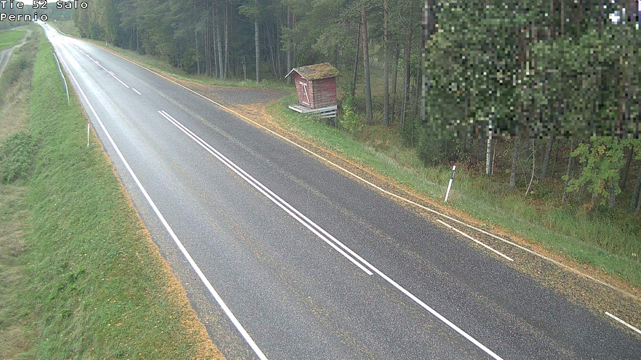 Weather Camera Image Väg 52 Salo, Bjärnå, Salo, Varsinais-Suomi