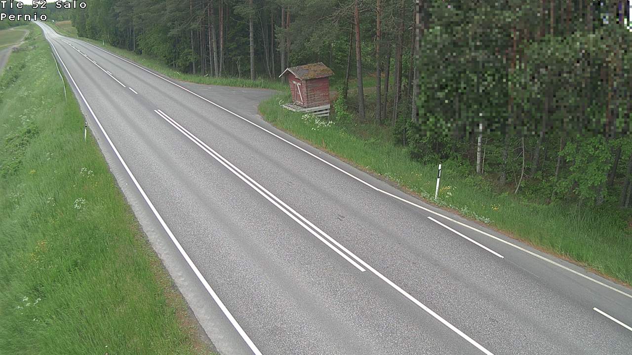 Weather Camera Image Väg 52 Salo, Bjärnå, Salo, Varsinais-Suomi