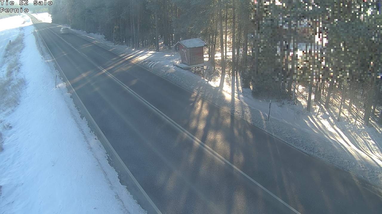 Weather Camera Image Väg 52 Salo, Bjärnå, Salo, Varsinais-Suomi