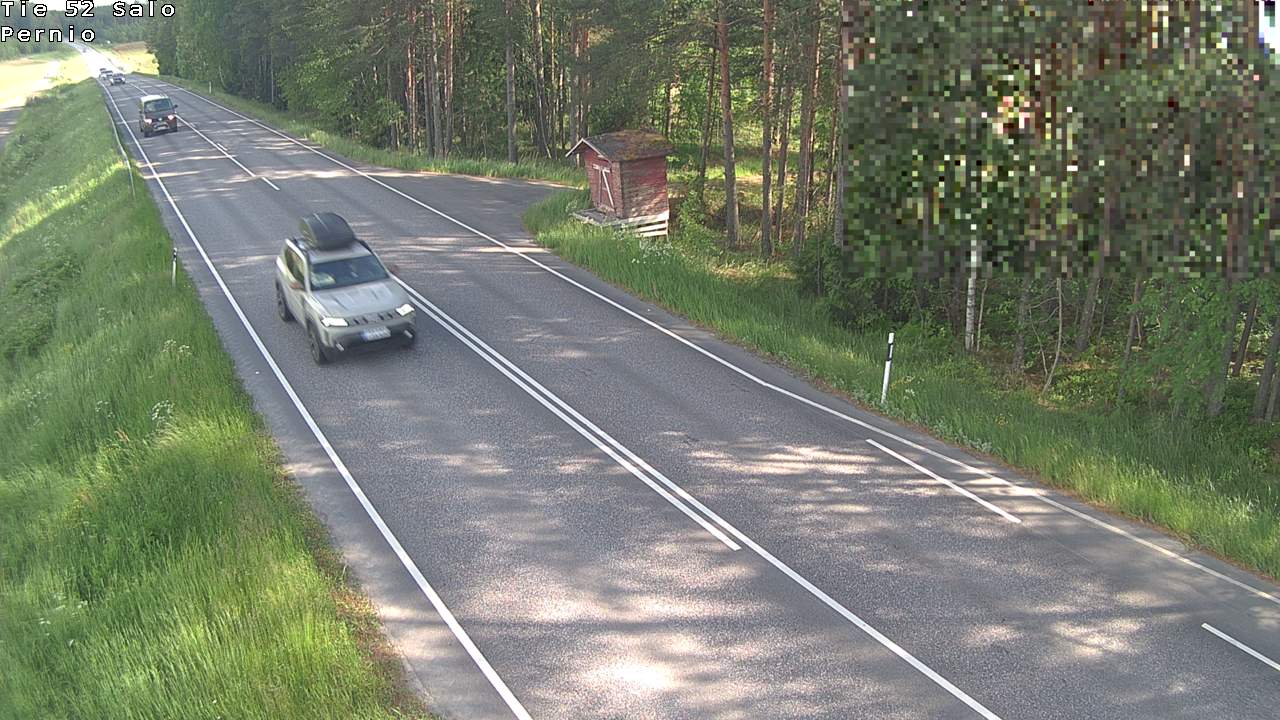 Weather Camera Image Väg 52 Salo, Bjärnå, Salo, Varsinais-Suomi